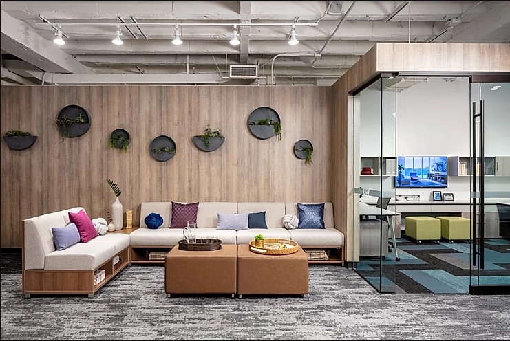 Office Design NYC Highlights: LB Lounge from AIS