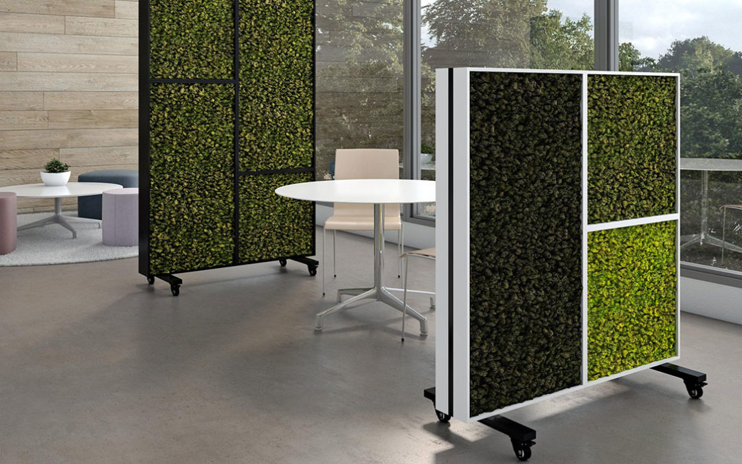 Office Design NYC Highlights: Bio-Canvas Dividers by Nevins